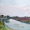 Neno Mori (Venezia 1898 - 1970) Paesaggio lagunare Olio su tela, 66 x 100 cm Ca'Pesaro